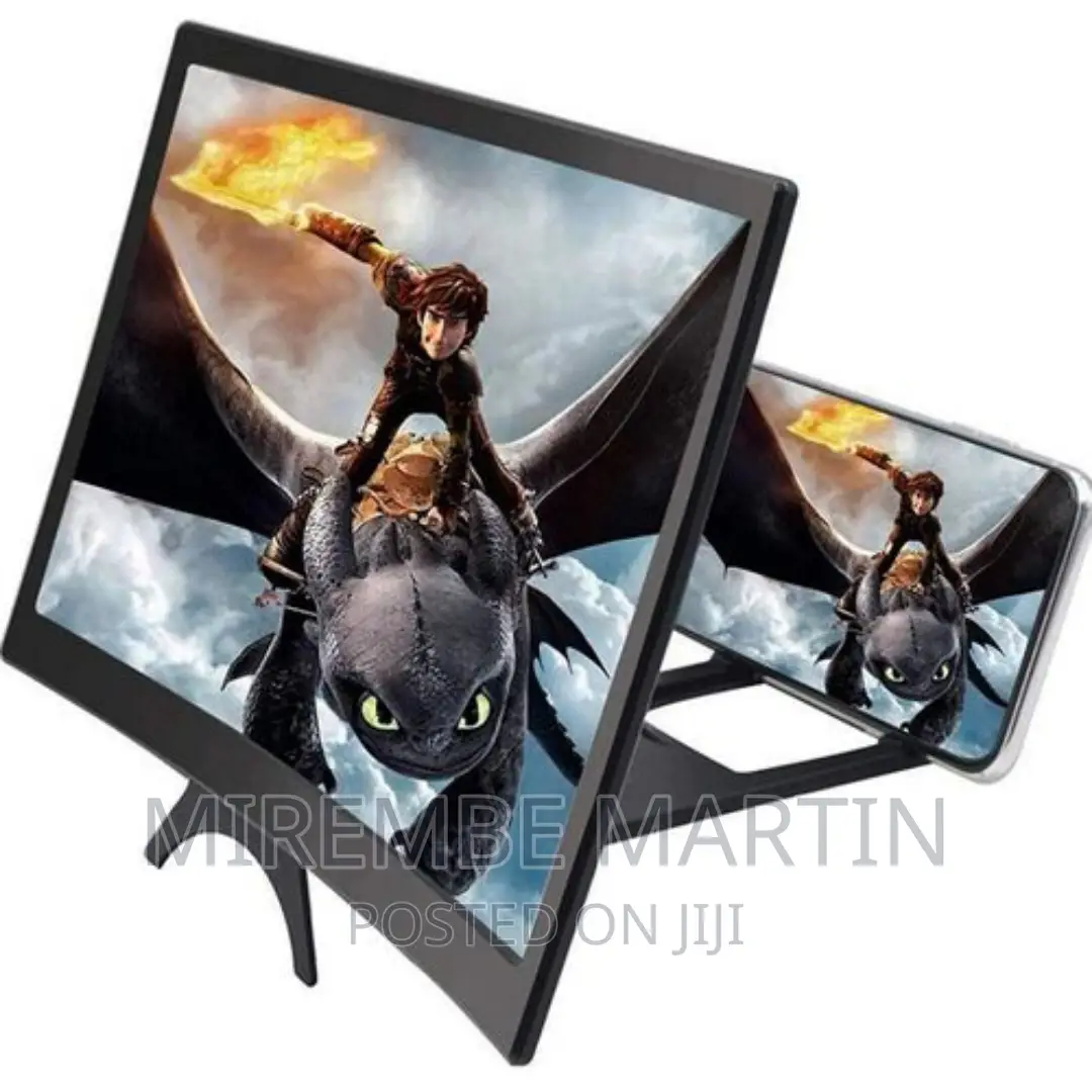 Curved Magnifier for Cell Phone -3d HD Magnifing Projector