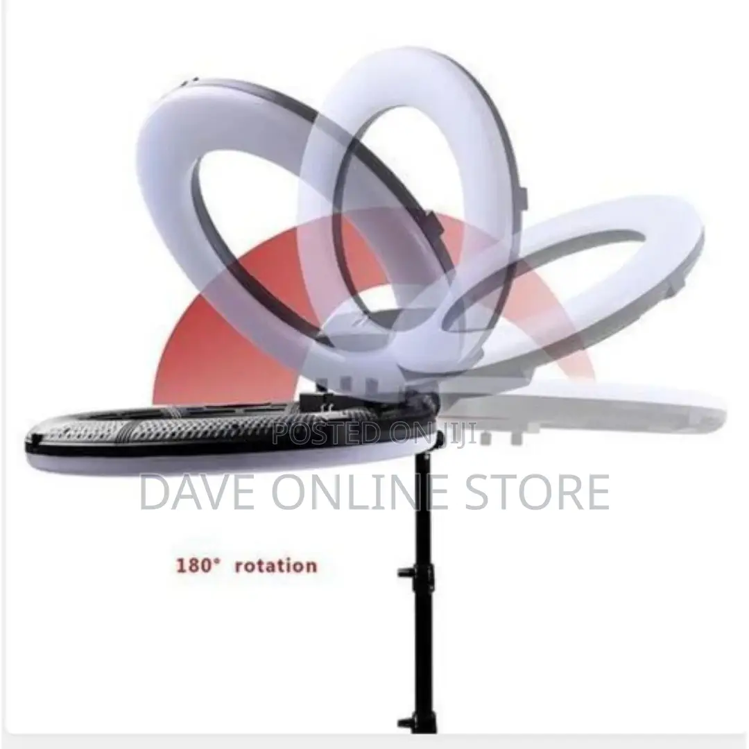 Ring Light 14 Inch Black