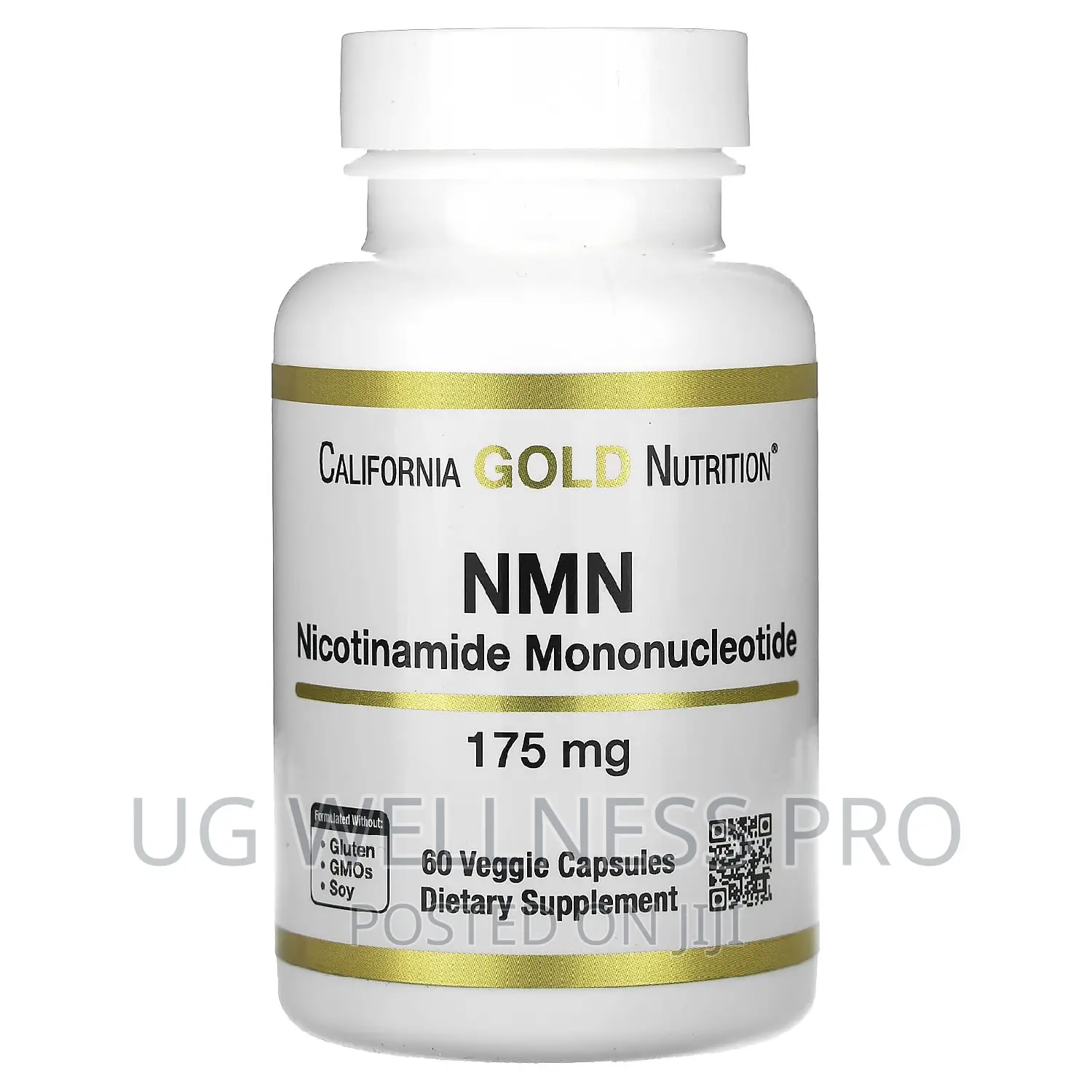 California Gold Nutrition, Nmn, 175 Mg, 60 Veggie Capsules