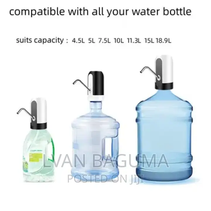 Automatic Water Bottle Pump - USB Rechargeable