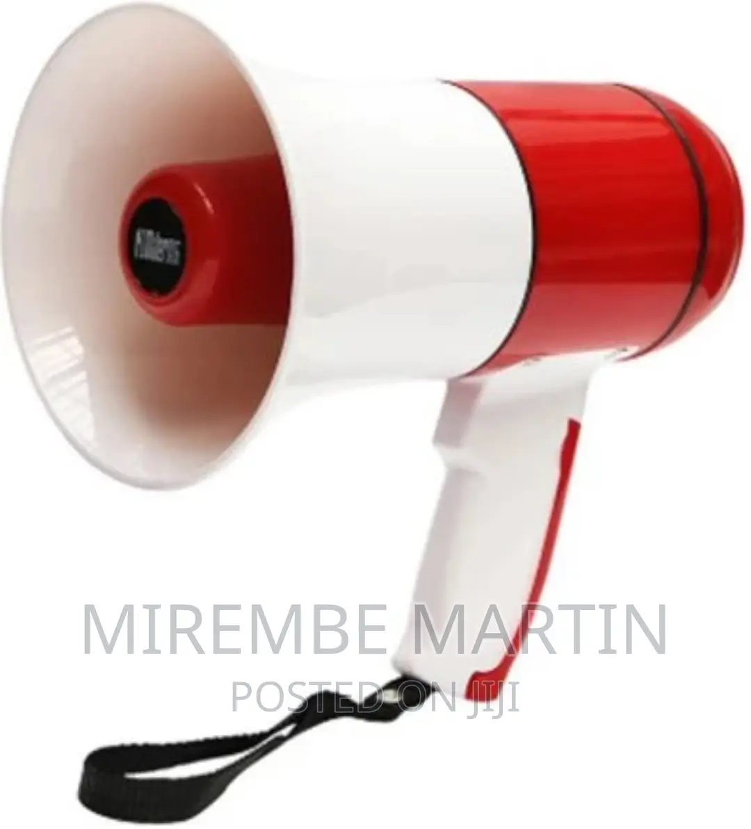 Loudspeaker Megaphone With Recording Reading Advertising