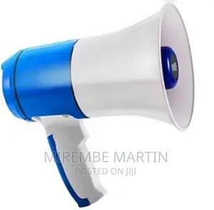 Loudspeaker Megaphone With Recording Reading Advertising