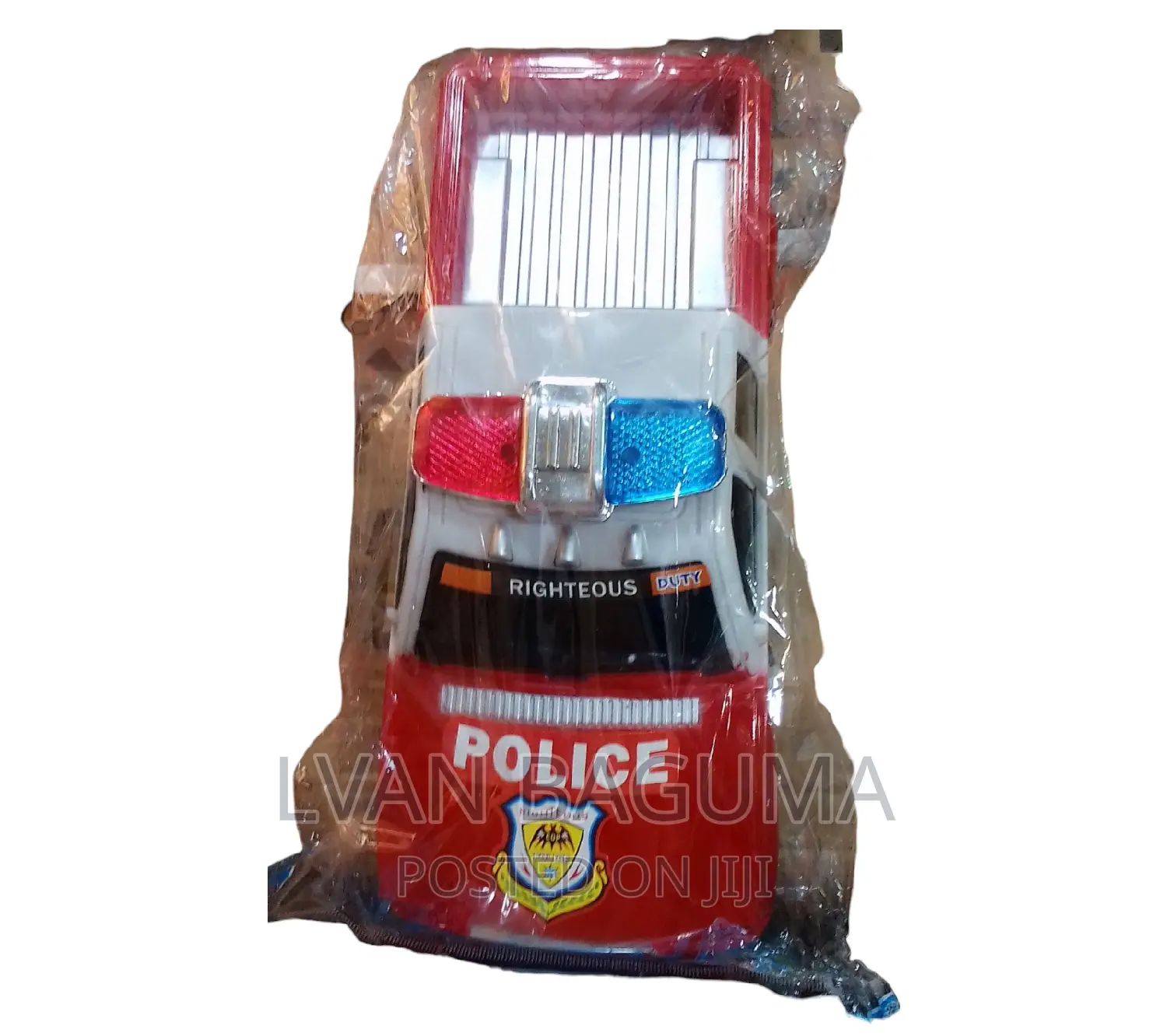 Police Double Cabin Pick Up Truck Toy for Kids