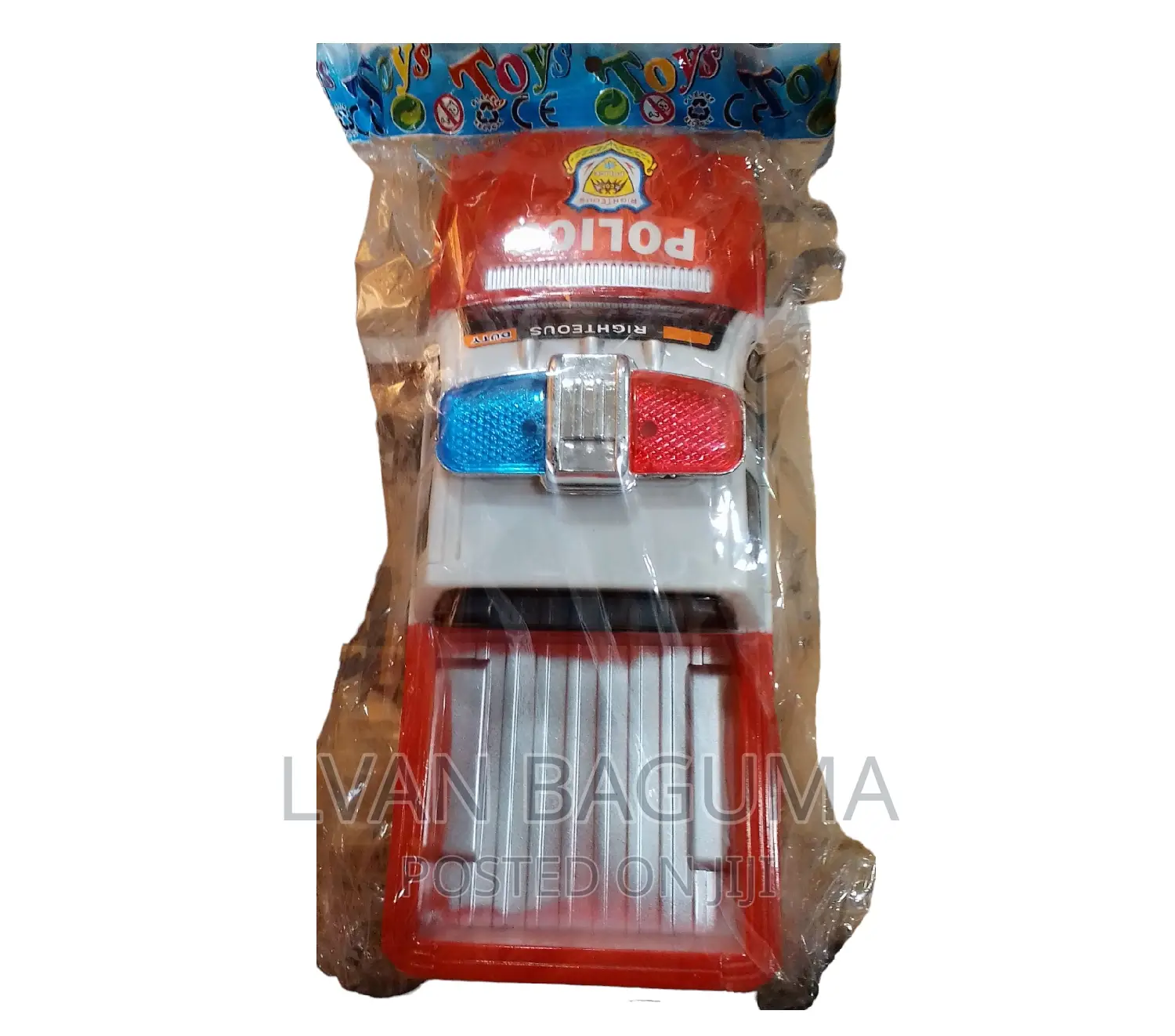 Police Double Cabin Pick Up Truck Toy for Kids