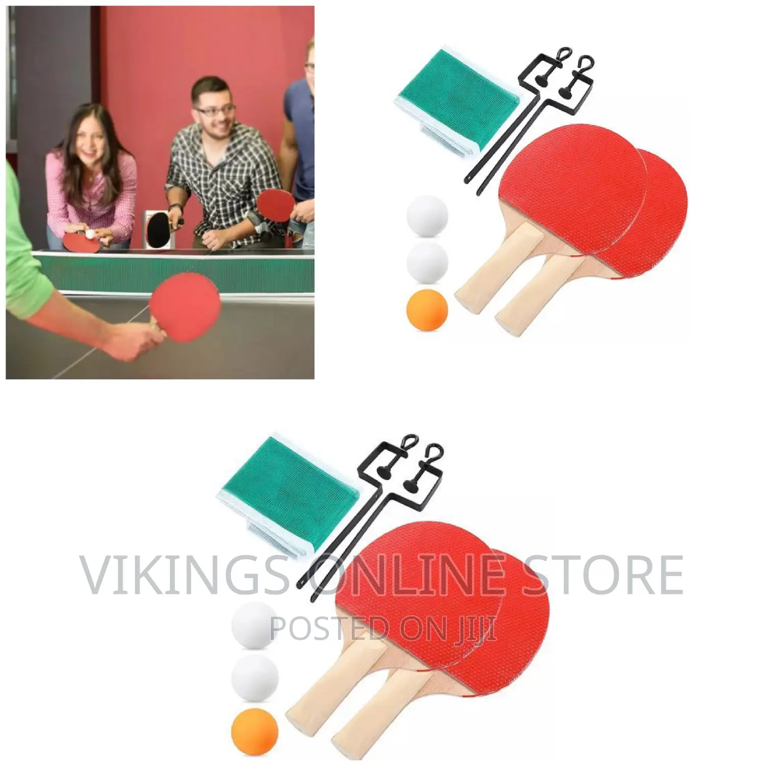 Portable Table Tennis Set for Playing the Tennis Game