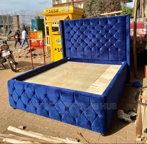 Royal Bed / Fabric Bed / 5by6 / Wooden Bed / Best Furniture