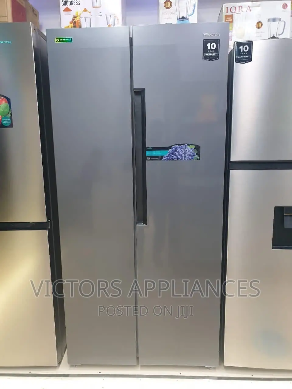 Hisense Side by Side Refrigerator 670 Liters
