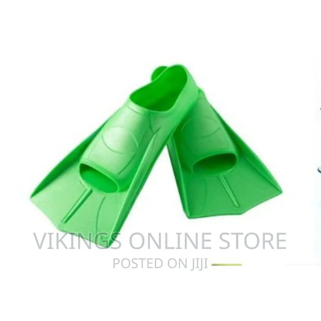 Short Silicone Fins for Swimming - Multicolor