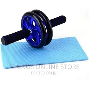 Ab Roller Wheel Full Body Workout Free Kneemat-Multicolour