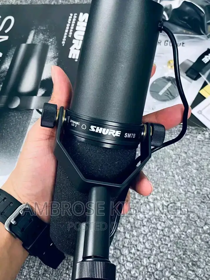Powerful Sound Quality Shure SM7B Condenser Studio Microphon