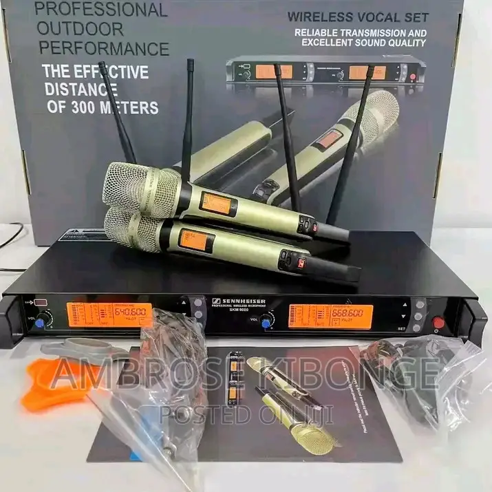 Powerful Sound SKM-9000 Sennheiser Digital Microphone System