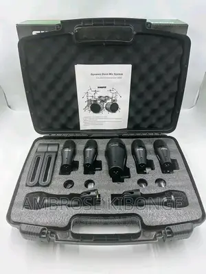 Clear Sound Shure PGA DMK-XLR Drum Kit 7 Pieces Microphones.