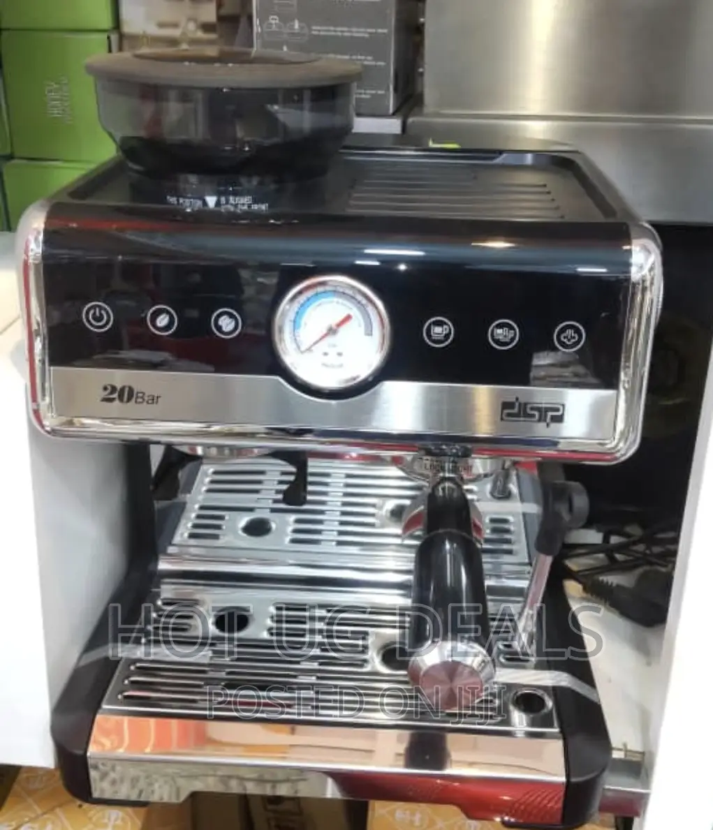DSP COFFEE MAKER, 15 Bar, Water Tank 1 Litre, Boiler