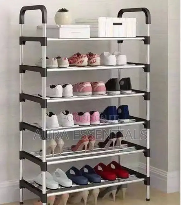 Portable Home 6 Layer Shoe Rack