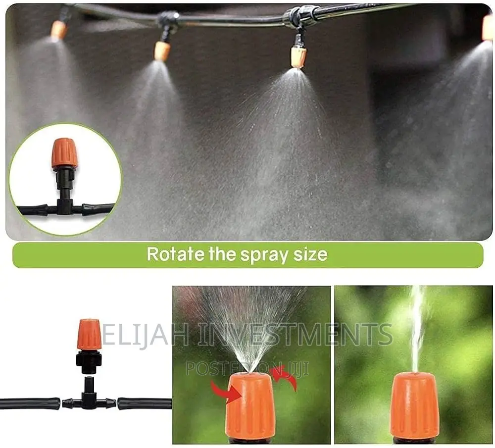 Water Spray Kit 20m Water Misting Cooling System