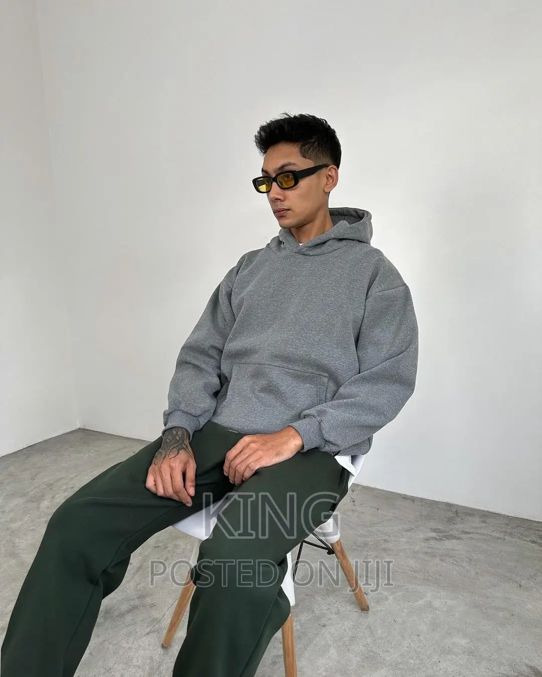 Hoodie in Grey Brand New