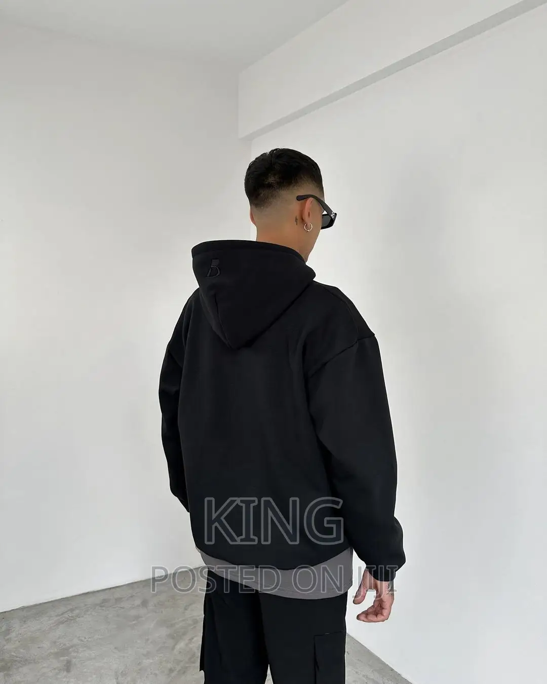 Unisex Hoodie Black New