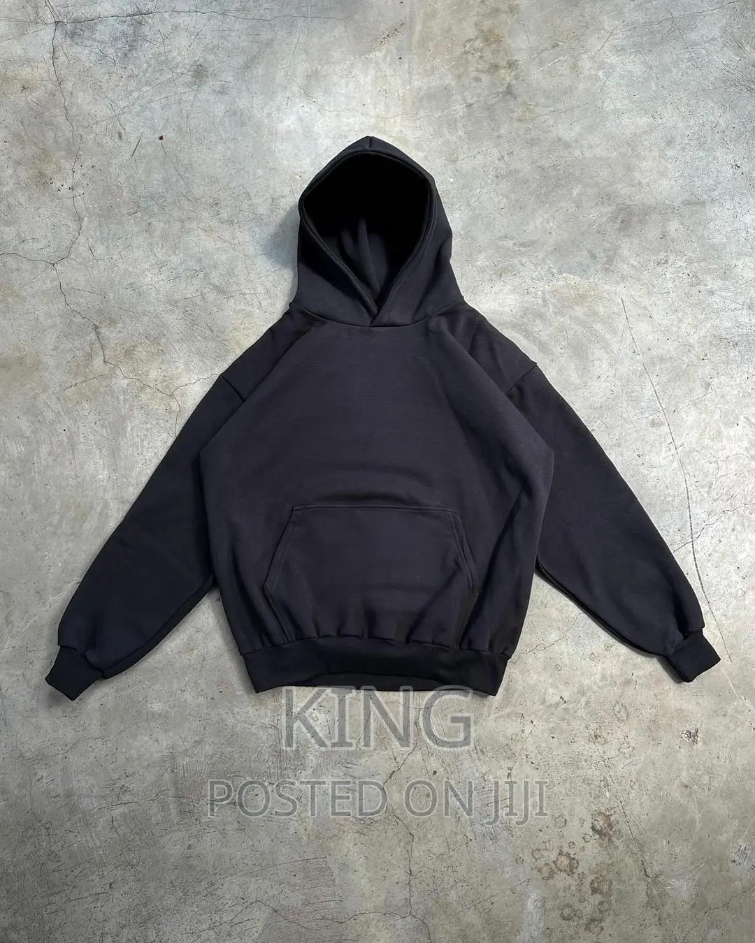 Unisex Hoodie Black New