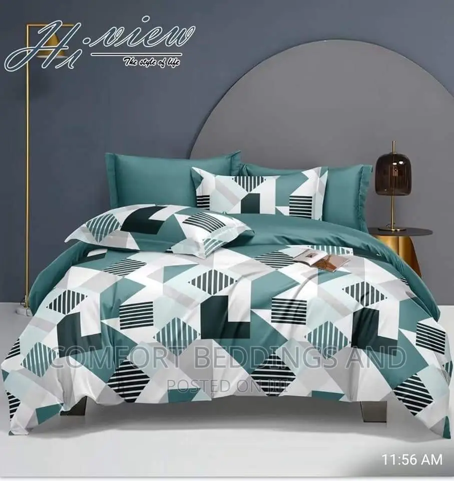 Six by Six Duvet/ Bedcover Green