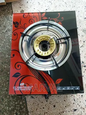 Gas Stove With Glass Top And One Burner