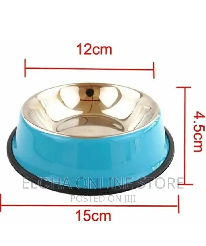 Cat /Dog Metallic Food Bowl