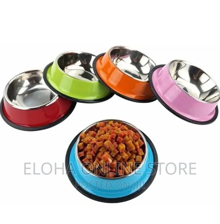 Cat /Dog Metallic Food Bowl