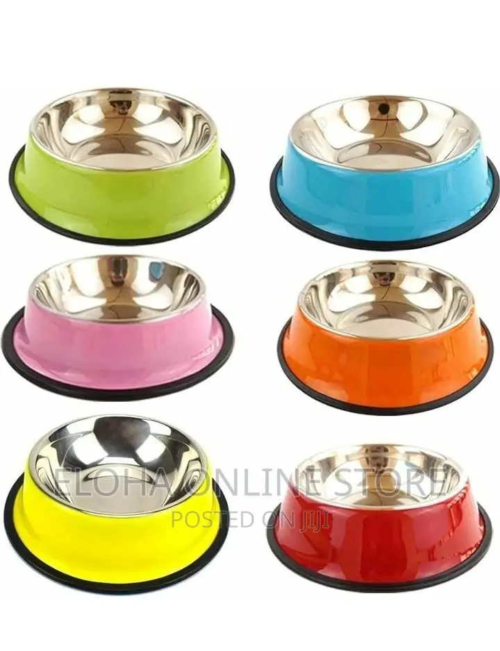 Cat /Dog Metallic Food Bowl