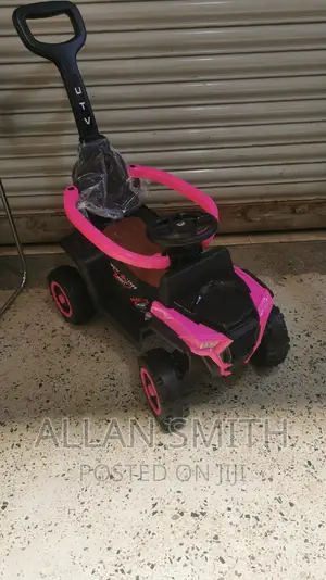 Kids Push Cars