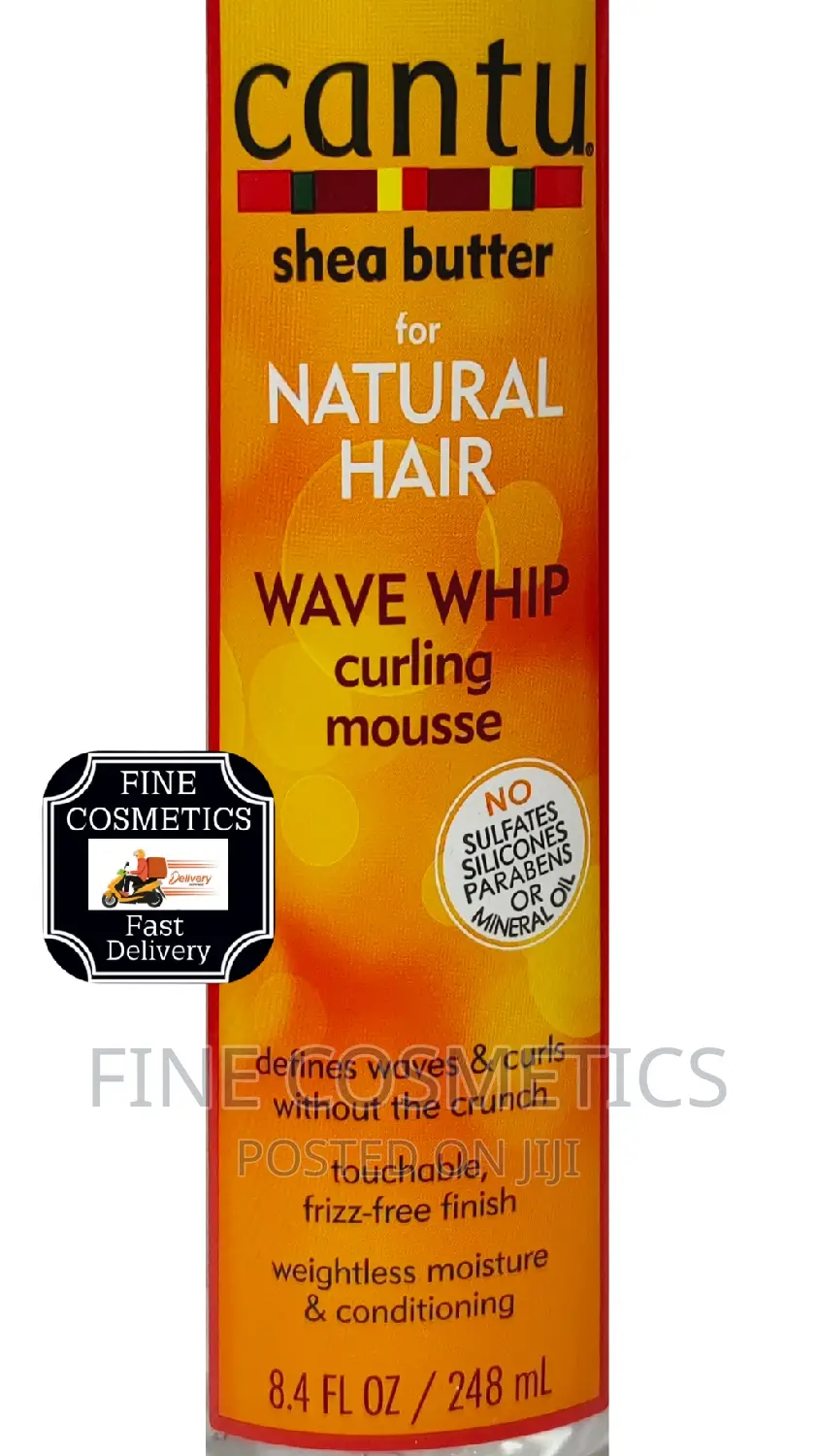 Olive Oil Foam Wrap Set Mousse Cantu Hold and Shine Mousse