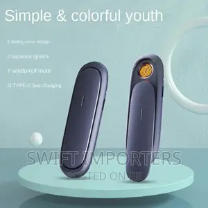 Photo - Cigarette Lighter Sliding Minimalist Stylish Lighter Type C