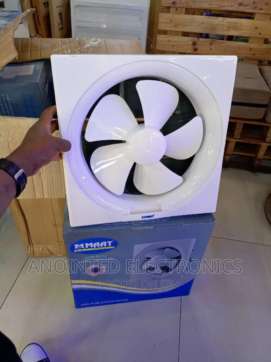Exthust Ventilating Wall Fans 12"