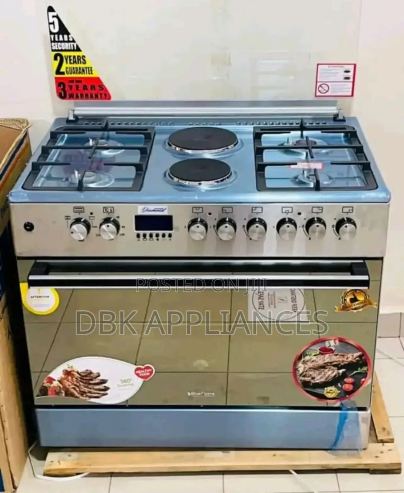 Blueflame 4gas 2electric Diamond Cooker (60*90)Cm Original