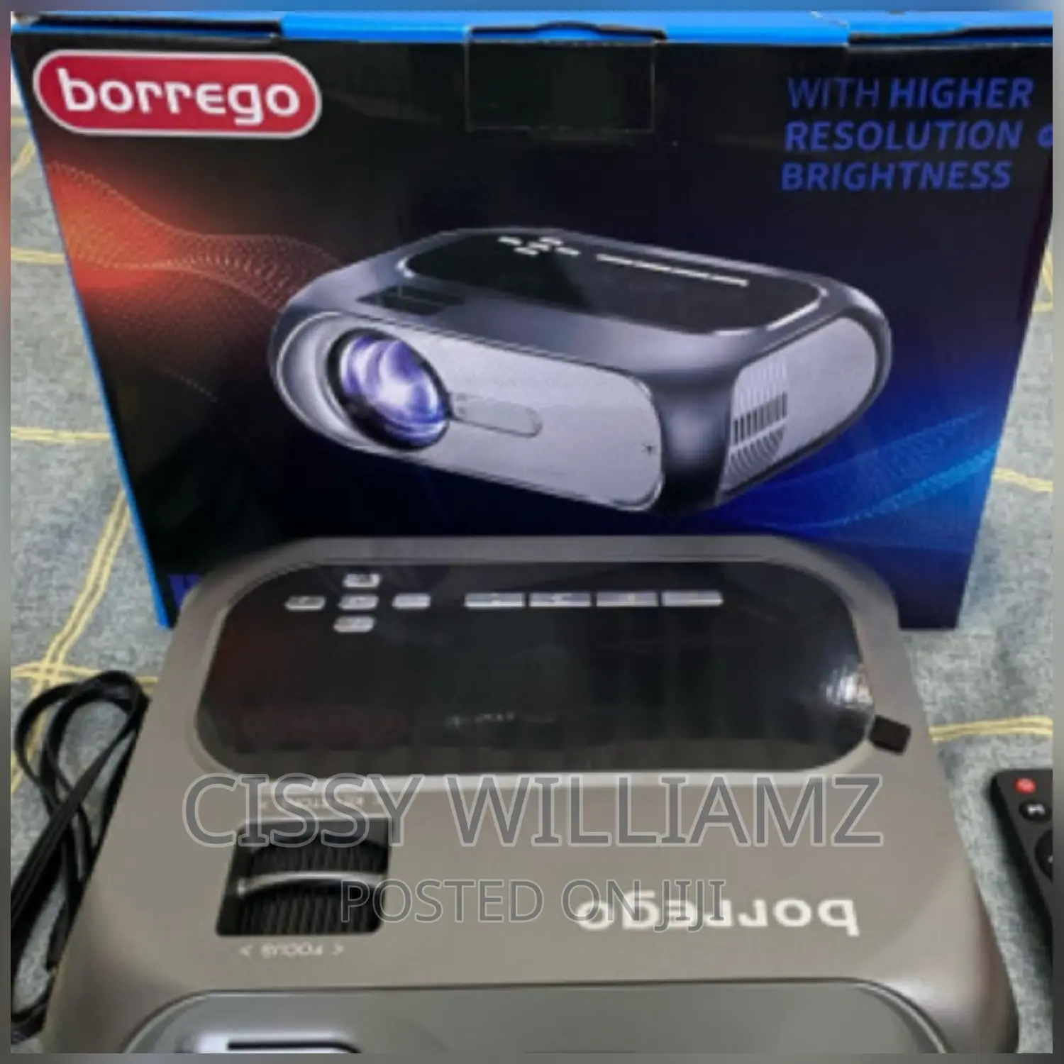 Borrego HD Smart Projector T7/T7 HD LED Wifi Projector
