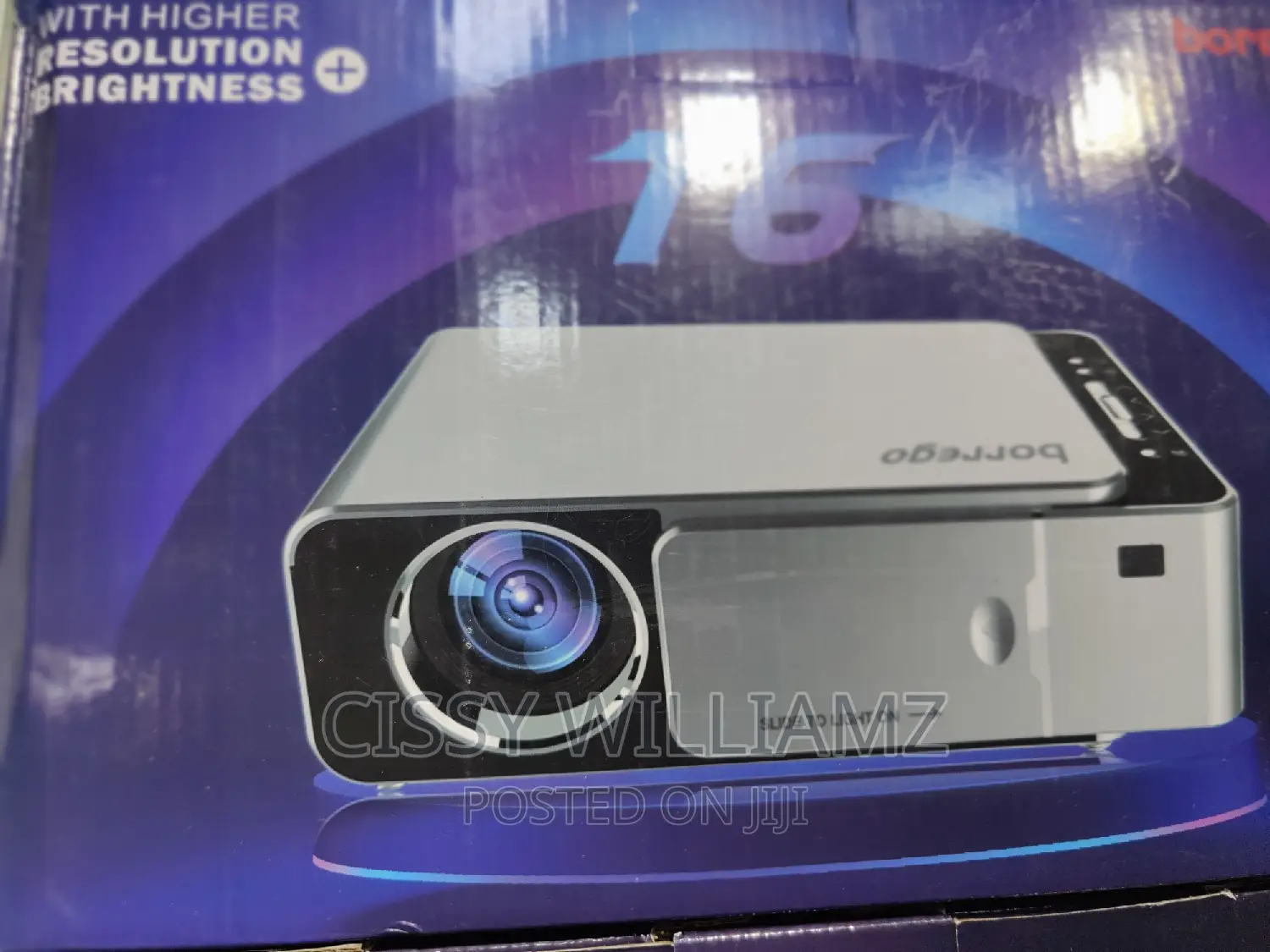 Full HD Borrego T6 Smart Wifi Projector/T6 Android HD 3D