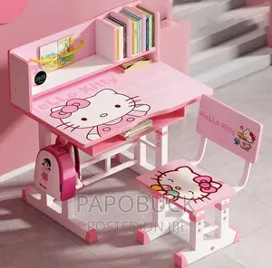 Durable Kids Study Table and Chair
