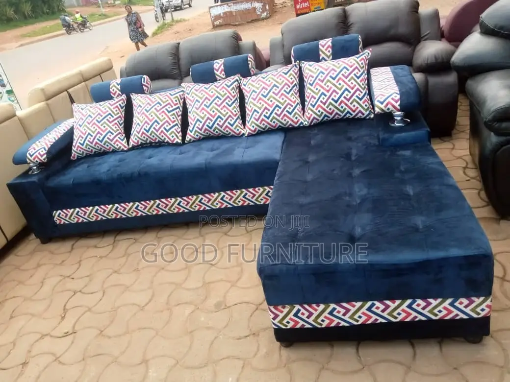 Excellent Spacious L Sofa Set