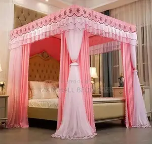 4stands Rail Canopy Mosquito Net