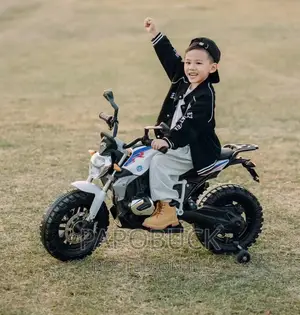Electric Ride-on Bike With Support Wheels