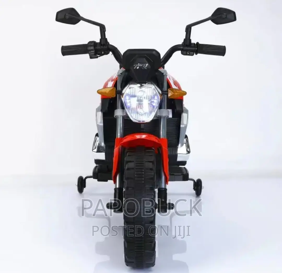 Electric Ride-on Bike With Support Wheels