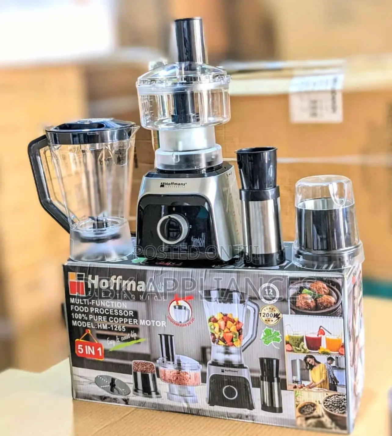 Hoffmans 5in1 Electric Blenders Available