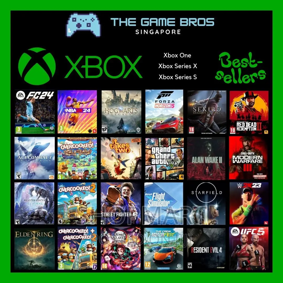 Xbox One Digital Downloaded Games for Xbox PC