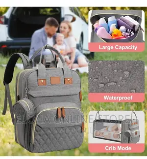 2 in 1 Multifunctional Baby Mummy Diaper Bag
