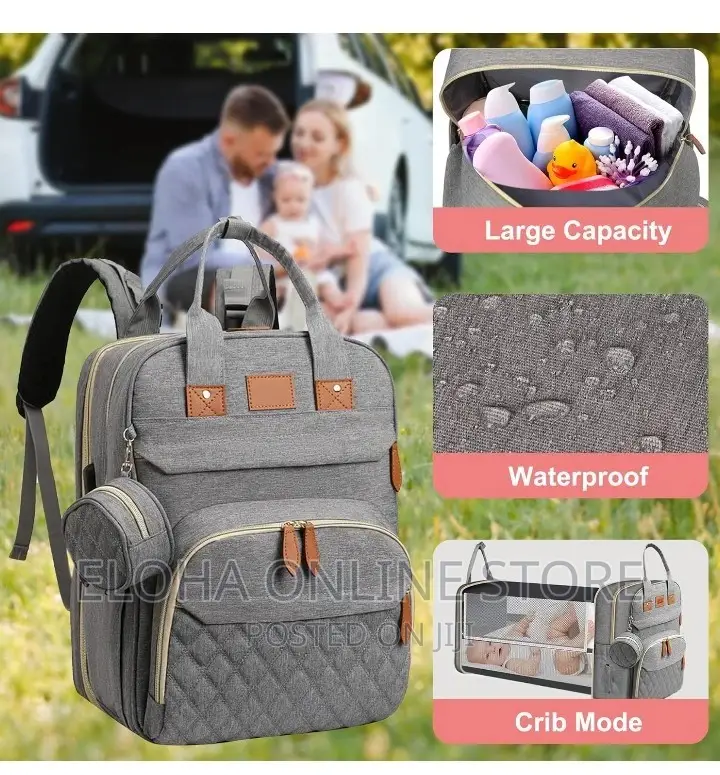 2 in 1 Multifunctional Baby Mummy Diaper Bag