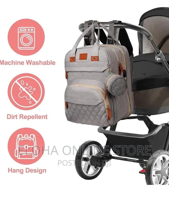 2 in 1 Multifunctional Baby Mummy Diaper Bag