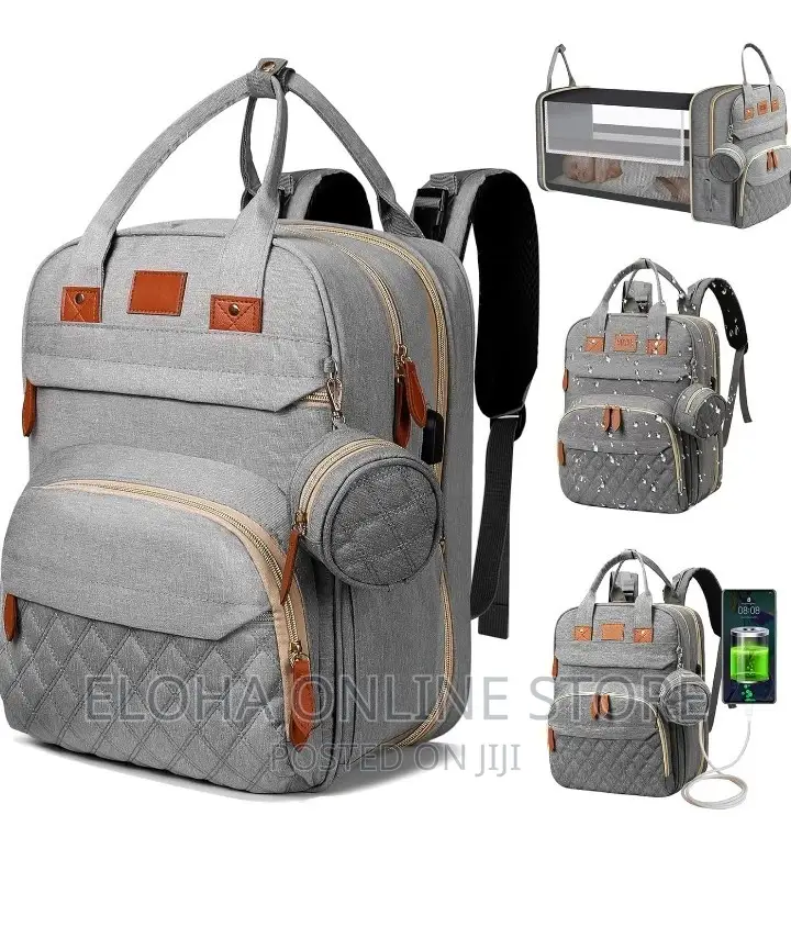2 in 1 Multifunctional Baby Mummy Diaper Bag