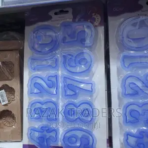 Alphanumeric Cutting Mold Sugar Chocolate Printing Mold
