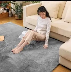 Medium Size Rabbit Fur Rug