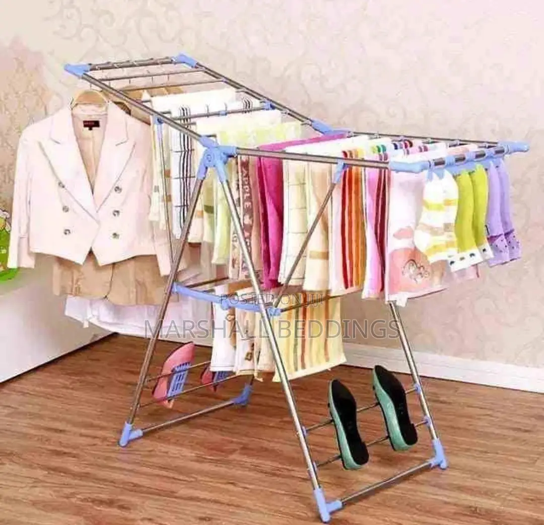 Metallic Cloth Rack Hanger