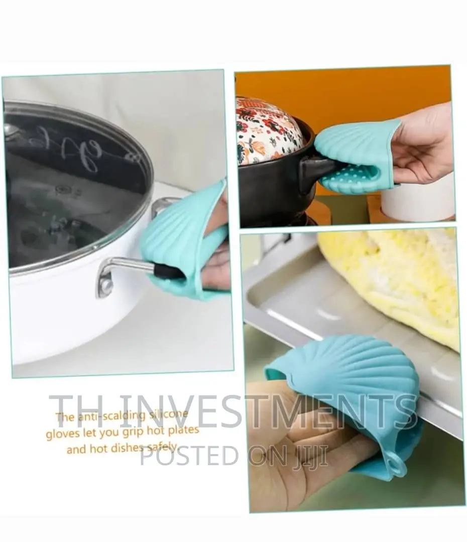 Insulated Silicon Gloves. (2pcs)