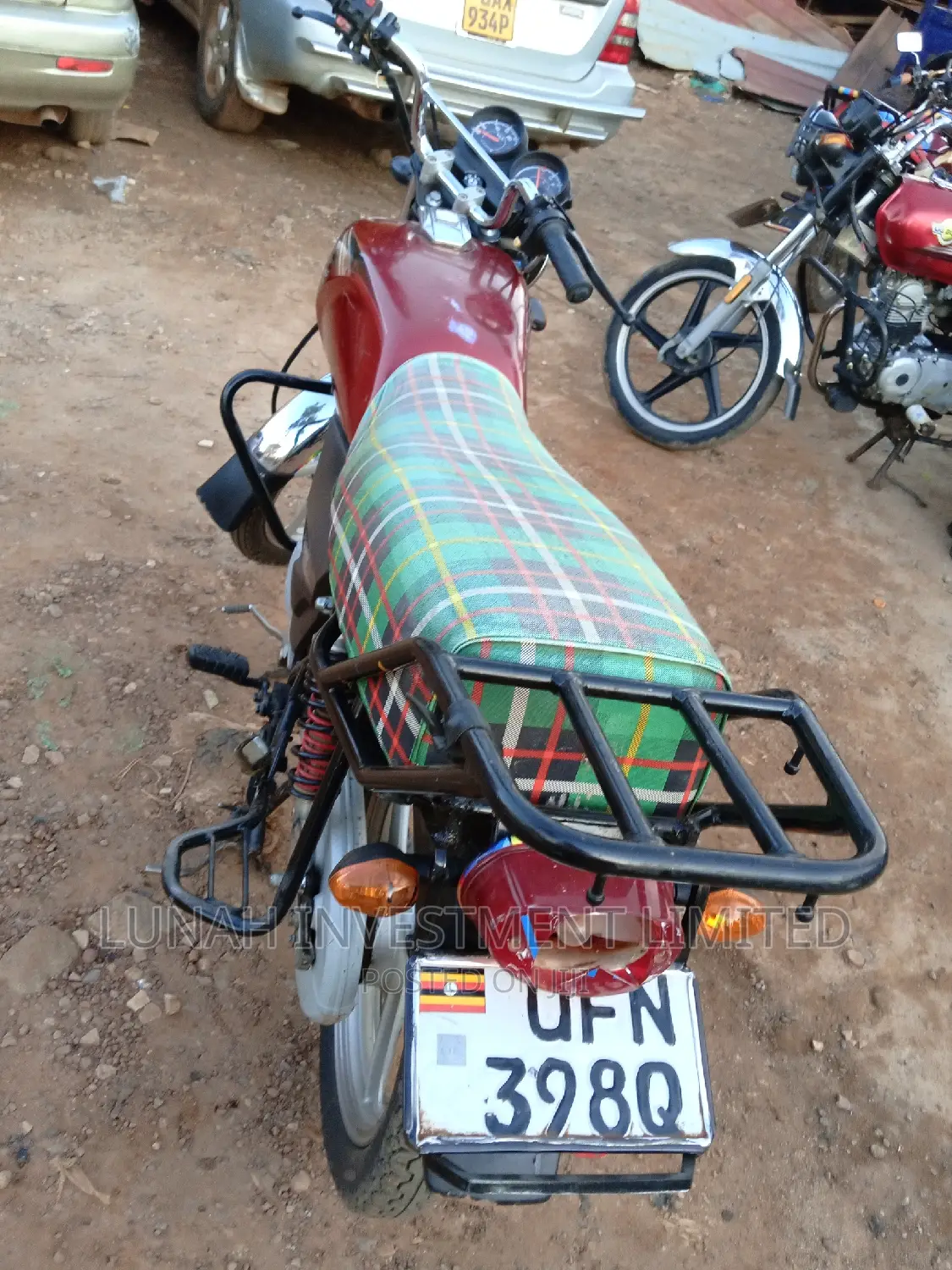 Haojue EG125/EG125OLD 2023 Red